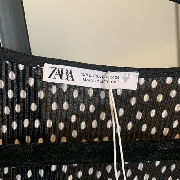 NWT Zara Long sleeve Top - Picture 3 of 5